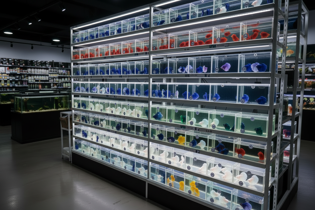 add more colors to the betta fish